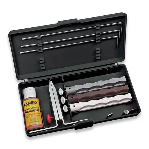 Lansky Natural Arkansas Sharpening System 1 Lansky Natural Arkansas Sharpening System