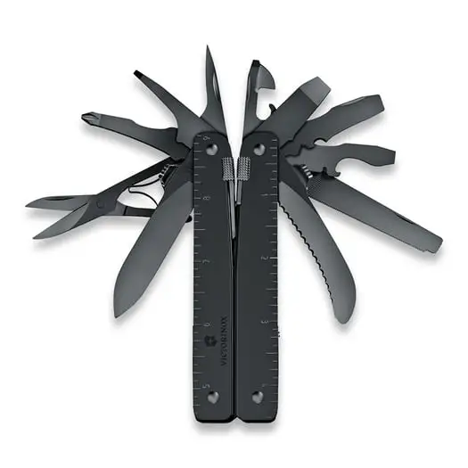 Victorinox SwissTool MXBS One-Hand Multitool, Black 2 Victorinox SwissTool MXBS One-Hand Multitool, Black - Image 2